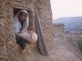 Afghan refugee girl