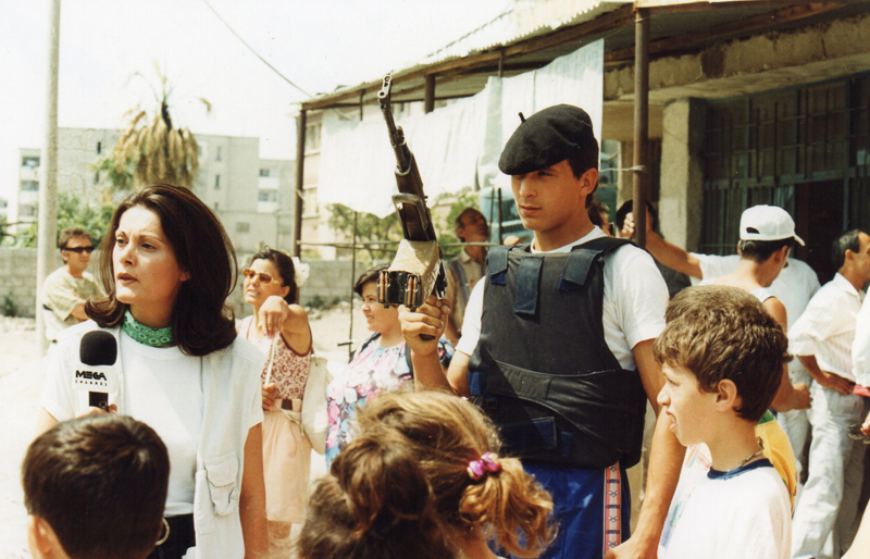 Reporting from Vlore, Albania,1997