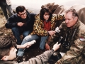 Interviewing Ratko Mladic during the siege of Gorazde,1994