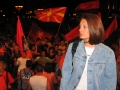 Reporting from Skopje during the electoral campaign of 2006