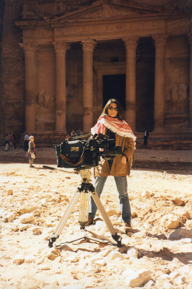 In Petra, Jordan, 1998