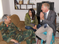 Interviewing slain General Abdel Fattah Younis, Benghazi, Libya, 2011