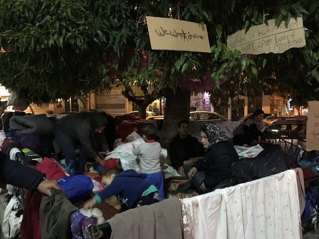 πρόσφυγες Αθήνα