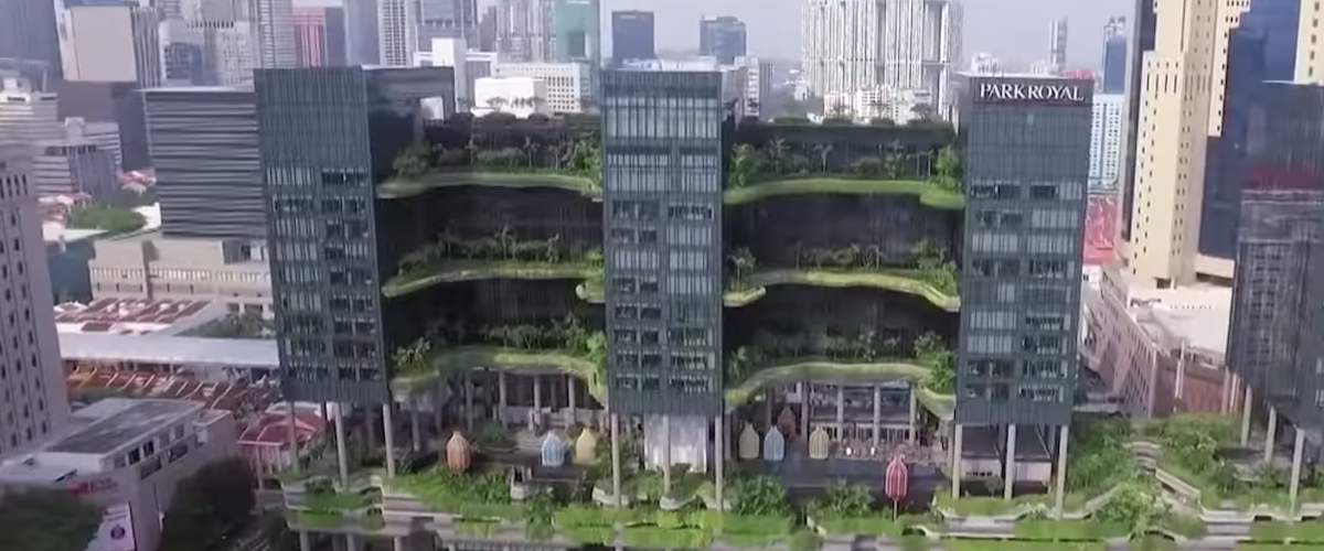 Σιγκαπούρη-πράσινα κτίρια